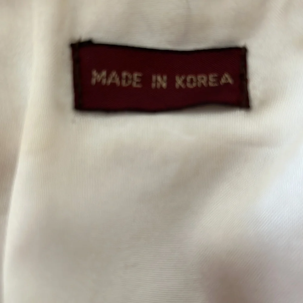 Winter White and Light Taupe Rabbit Coat - Picture 12 of 13